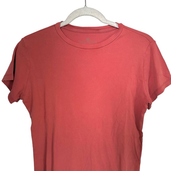 The Territory Ahead Womens Sz Small Tee T Shirt Orange 100% Cotton Crew Neck - Picture 2 of 6